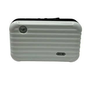 RIMOWA Lufthansa Amenity Kit Mini suitcase cosmetic bag rare WHITE
